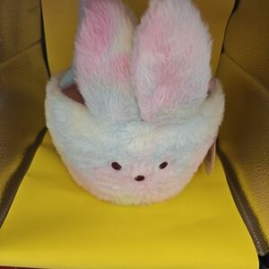 DON'T WAIT FOR EASTER!!! PEEPS Bunny Easter Basket in yellow, pink or pastel!